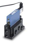 Direct solenoid and solenoid pilot operated valves Series 48 Function Port size Flow (Max) Individual mounting Series 5/, 5/ 1/8 1.1 C v Sub-base non plug-in OPERATIONAL BENEFITS 1.