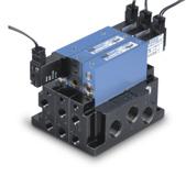 Direct solenoid and solenoid pilot operated valves Series 48 Function Port size Flow (Max) Manifold mounting Series 5/, 5/ 1/8 1.1 C v Manifold base non plug-in OPERATIONAL BENEFITS 1.