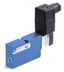 Direct solenoid and solenoid pilot operated valves Series ISO 0 SIZE 18 mm Function Port size Flow (Max) Individual/Manifold mounting Series 5/, 5/ 1/8 0.