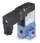 Direct solenoid and solenoid pilot operated valves Series 6 Function Port size Flow (Max) Individual mounting Series / 1/8 0. C v Inline OPERATIONAL BENEFITS 1.