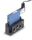 Direct solenoid and solenoid pilot operated valves Series 4 Function Port size Flow (Max) Individual mounting Series 5/, 5/ # 10- - 0.4 C v 1/4 O.D. tube receptacle Sub-base non plug-in OPERATIONAL BENEFITS 1.