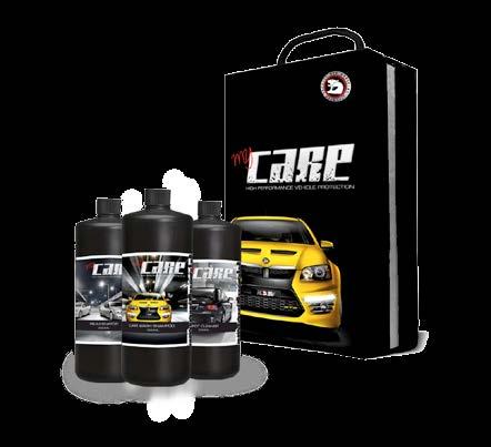 mycare protection coats the vehicle exterior to deliver durability, hardness and a brilliant shine.