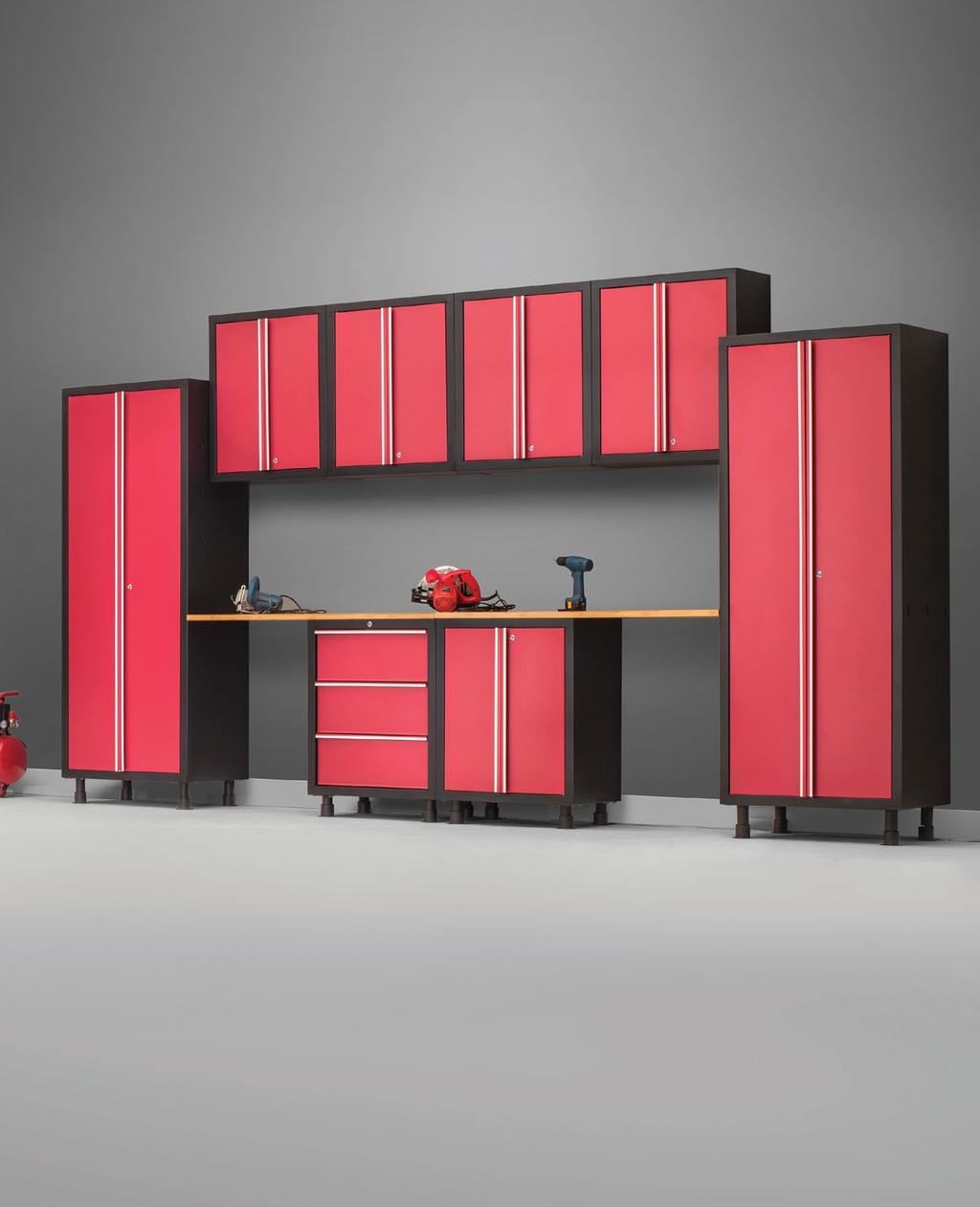 Bold Series Built to stand out in any garage. Deliberately designed to make a big statement. Frequently asked questions Bold Series I need to touch up the paint for the scratches on my cabinet.