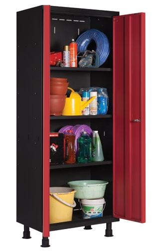 includes: 3 drawers with padded drawer liners Locker 76 to 78
