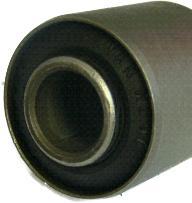 Bushes Bushes are structural elements, in which an outer and an inner precision sleeve are firmly held together with a layer of vulcanized elastomer.