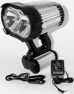 VEC120S 3,000,000 CANDLE POWER SPOTLIGHT CORDED CORDLESS RECHARGEABLE WITH BUILT-IN CCFL AREA LIGHT OWNER S MANUAL & WARRANTY INFORMATION IMPORTANT SAFETY INFORMATION, SAVE THESE INSTRUCTIONS THIS