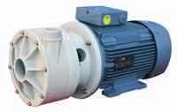 diameter for solids 9 mm Suction side G 2½ f or DN 65 Flange Motor power 7,5 kw Dimensions