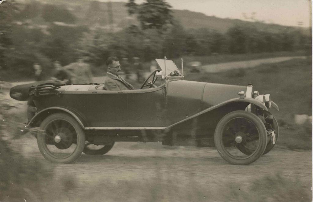 Madeley kept CM 1614 for 13 years. The extensive history file accompanying the car contains photographs of him hill climbing it on a number of occasions back in the 1920 s. In 1936 Mr.