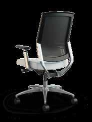 Customize Focus Executive with an upholstered back, various arm options and an enhanced synchro mechanism,