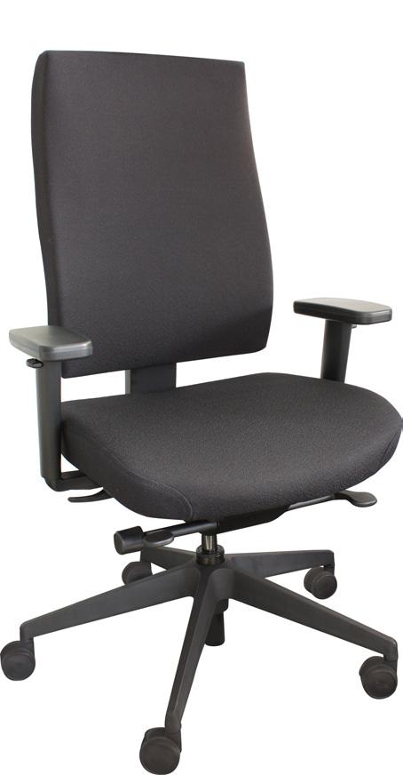 Crave TM Rotary Office Chair & Rotary Conference Chair Advanced synchro-tilt 3:1 ration mechanism Side mounted, easy to adjust tilt tension control Multi-position tilt lock with positive release