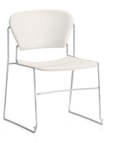S 06 ARMLESS STACKING, POLYPROPYLENE CHAIR Manufacturer: KI Model: PRYP Finish: Shell TBD Perry(r) stack chairs offer surprising comfort in a high density stack chair.