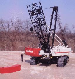 Dependable Hydraulic Control System No Electronics Maximum Transportability Less Than 60,000# (27 216 kg) Upper, Carbody and Mast Two Hour Self-Assembly Time Without A Helper Crane The HYLAB lift