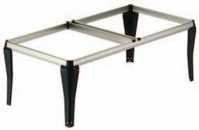 File cradle for wide drawer Cabinet depth 600 mm 600 File cradle Steel profiles nickel-plated Plastic components black File cradle Width Length Height Drawer Installation depth Complete with Order no.