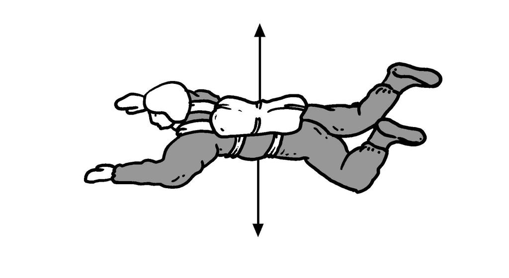 4 Examiner 2. The diagram shows two forces acting on a skydiver.