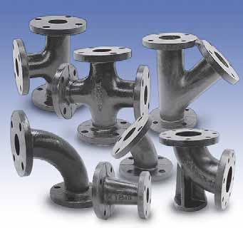 CST IRON Cast Iron Flanged Fittings Class 25 (Standard) For Listings/pproval Details and Limitations, visit our website at www.anvilintl.com or contact an nvil Sales Representative.