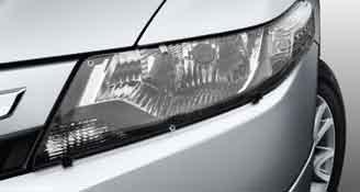 Constructed from hard-wearing extruded acrylic to help protect your Honda s finish from stone