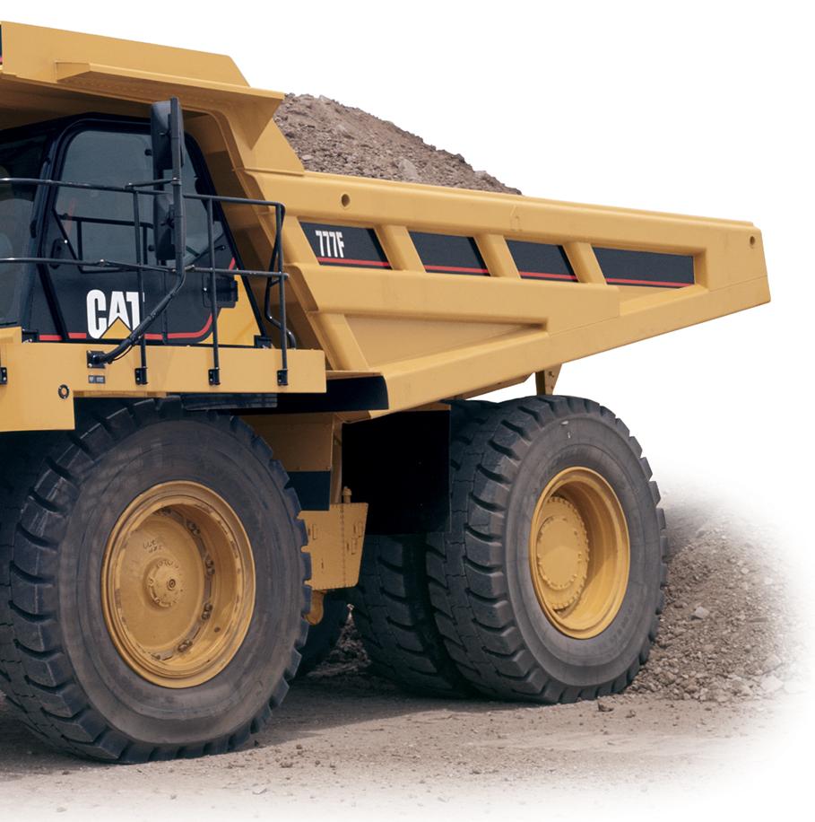 Brake System Cat front/rear oil-cooled, multiple disc brakes are now hydraulically controlled, reducing maintenance costs and improving operator control and modulation.