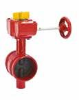 FIRE PRODUCTS FOR INDOOR USE Series 06/35 Flanged gate valve with position indicator DN 50-400 PN 10 or 16 VdS approved (DN 50-200 only) Series 06/37 Grooved end gate valve with position indicator DN