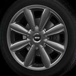 0, 205/55 R17 Code: 2E6 Style: R141 17" alloy wheels 5-Star Triangle Spoke anthracite $100 $100 $100 Front / Rear: 177.
