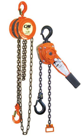 sheets of steel, stone, and even glass in the horizontal or vertical position Hand Chain Hoist : positioning and holding beams in place for welding or bolting
