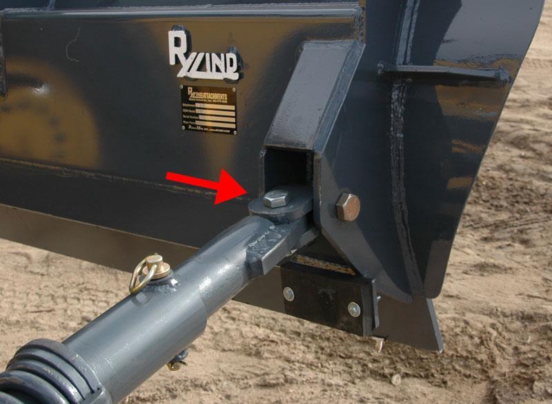 Mount counter balance valve on the back of front mast using 5/16 x 4-1/2 bolts lock washers and nuts, with C1 and C2 port pointed towards rear of grader. See figure 10 FIGURE 10 20.