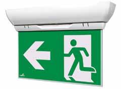 3.2 Emergency lighting exit signs Velos 3 Unit with innovative LED technology Certified family of emergency exit signs in accordance to EN 60598-2-22 3rd party certification Nickel Metal Hydride