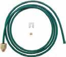 GAS EQUIPMENT Single Hoses for Acetylene Important Note: The Grade R hose is for use with acetylene only as specified by the RMA-CGA Hose