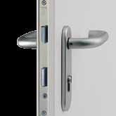 8 mm Thick rebate Additional functions / performance characteristics Duty category S Climatic class III Three-way adjustable hinges, matt chrome (optional) Door hinges selectable in the building
