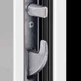 Up to 30% * better thermal insulation 11-point security 2 conical swing bolts engage with 2 additional security bolts and 1 lock bolt in the frame s lock plates and pull the door tightly shut.