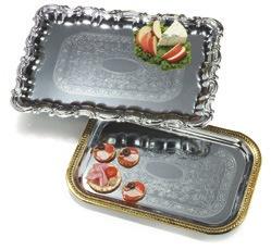 SERVING TRAYS Celebration Trays Large trays are perfect for serving bread, cheeses, hors d oeuvres, and pastries Economically priced trays are