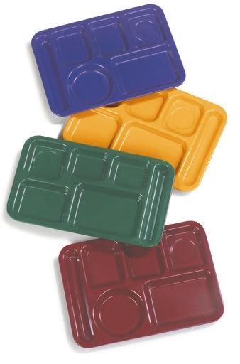 COMPARTMENT TRAYS Our Compartment Trays are the perfect cost effective solution for portion control.