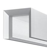 PROFILE SUSPENDED LED () endcap dimensions inches (mm) (A) ANGLE (F) FLAT