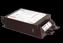 CONTROL GEAR AND ACCESSORIES Electronic Ballasts A range of GE electronic ballasts have been introduced to complement the and 35W ConstantColor Ceramic Metal Halide lamps Power controlled electronic