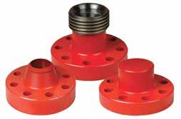 Flanges Wellheads & Christmas Tree Components Flange Size (inches) Working Pressure (psi) Outside Diameter Number of Bolt Holes Diameter of Bolts Length of Bolts API Ring Gasket 1-13/16 10,000 7-3/8