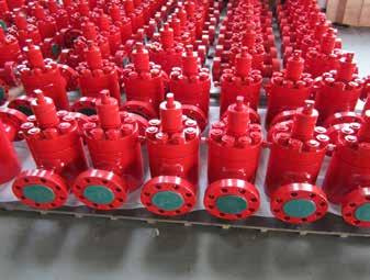valves, etc. used in oil and gas industry.