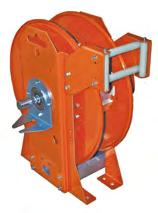 SERIES GH HOSE REELS SINGLE HOSE GENERAL PURPOSE REEL STANDARD FEATURES: Six frame sizes, six spool widths 1/4, 3/8, 1/2" and 3/4" low, medium or high pressure hose High quality swivel joints