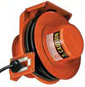 There are three methods of managing cables and hoses in the workplace spooling on reels, hanging from