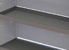 5 H Floor Angle/ Shelf Lip to Mount 42 Door Kit #40010 in Floor Opening Extra Shelves 52 W Floor Angle/Shelf Lip Customize your work