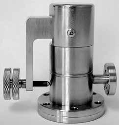 Leak Leak valves are used for controlling gas introduction into high and ultrahigh vacuum systems.
