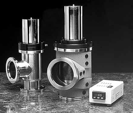 compounds available Flanges: F, NW, ISO or S Maximum temperature with Viton seals See bakeability chart this page Sustained: <150 Intermittent: <204 Helium leak tested: <10-9 mbar l/sec.
