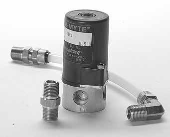 3 SETION 3.3 Poppet Valve Options One or more options can be added to a particular valve by adding the option suffix to the basic valve model number as shown below.