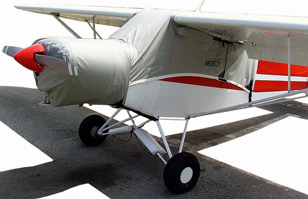 pdf) Canopy & Engine Covers (Supercub shown) Canopy Covers help reduce damage to your airplane's upholstery and avionics caused by excessive heat, and they can eliminate problems caused by leaking