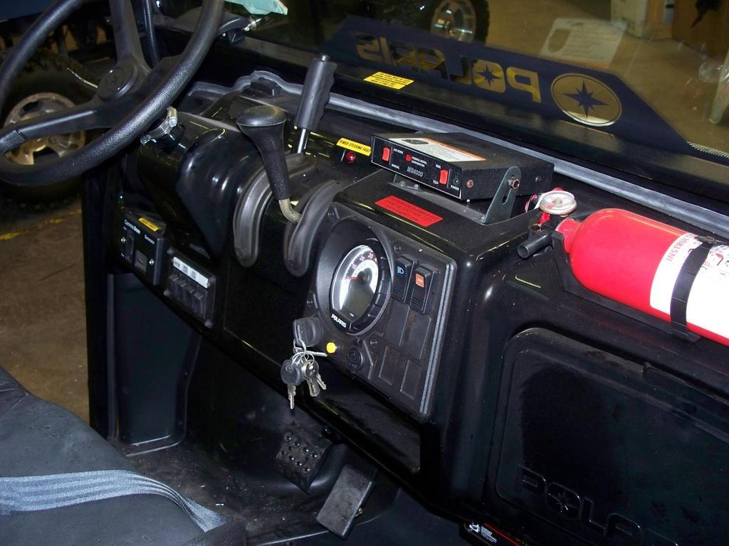 WildFire Component Locations Emergency Brake Handle Power Steering Fault Light Siren Head Gear Selector