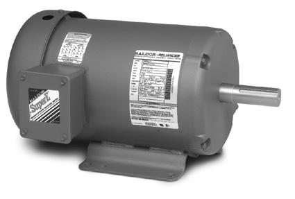 Information Single phase General purpose Severe duty Large AC Washdown duty Explosion proof Pump HVAC Farm duty 146 230/460 volt External provisions for bearing current mitigation Designed for