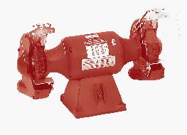 on all Big Red Grinders Height is 32-7/8 Light industrial version, all steel construction for use on 6 and 7 only, height is 34 Shpg. Wgt.