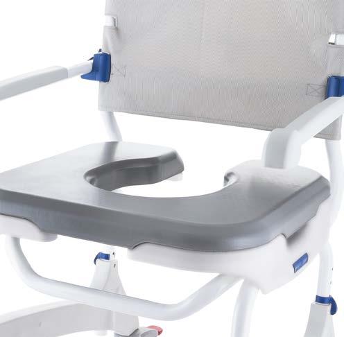 Allows immersion into the seat for pelvic
