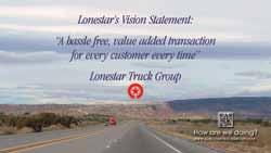 highest quality of customer service. Our Vision Our Mission WWW.LONESTARTRUCKGROUP.
