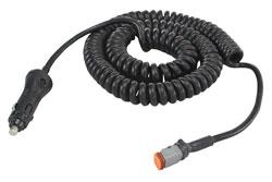 16ft Coil Cord w/cigarette Plug 21ft Cord with Ring Terminals 16ft Cord w/battery Clamps 16ft Cord with Cigarette Plug Click Images to Enlarge Wiring: Each light comes with a detachable 16 foot coil