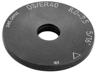 Sealing Disks Features Benefits Swiss Quality Made in Switzerland to ISO 9001/ISO 14001. 1 1 2 3 Marking Type and size (reduced sealing disk selection errors).