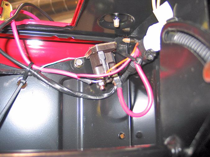 14. SERVICING THE SOLENOID. 14.1. The solenoid can be inspected and serviced by removing the battery and battery box. See Figure 56